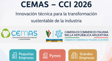 Premio Sostenibilidad CEMAS – CCI 2026 “Innovación Técnica para la Transformación Sustentable de la Industria” 